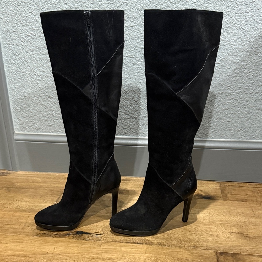 ANTONIO MELANI Black Heeled Boots